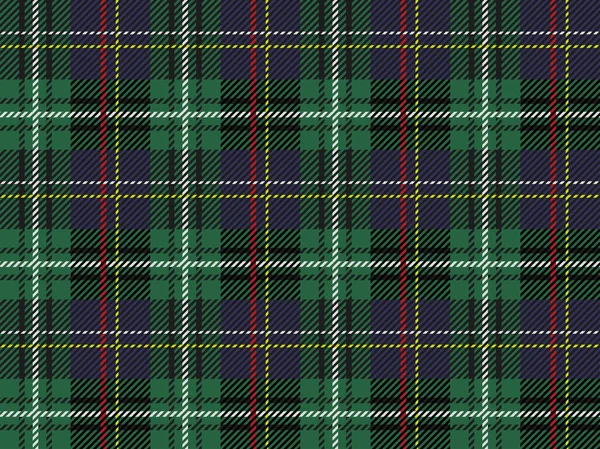 Plaid Bez Szwu Tartan Ilustracja Wektorowa Powtarzalne Poziomie Pionie — Wektor stockowy