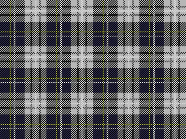 Plaid Bez Szwu Tartan Ilustracja Wektorowa Powtarzalne Poziomie Pionie — Wektor stockowy