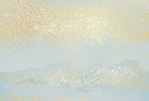 Modèle de carte du Nouvel An japonais avec motif abstrait sans couture, illustration vectorielle . — Image vectorielle