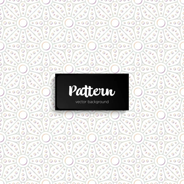 Textura Sin Costura Floral Adornada Patrón Sin Fin Con Flores — Vector de stock