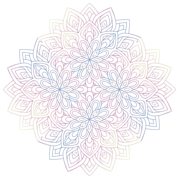 Mandala. Klasik dekoratif elementler. El çizimi arkaplan