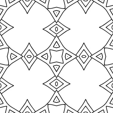 Kusursuz desen. Antika dekoratif Hint elementleri