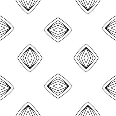 Kusursuz desen. Antika dekoratif Hint elementleri