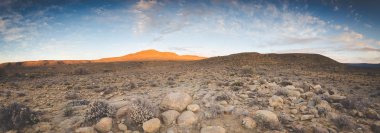 Güney Afrika'da kalahari bölge üzerinde panoramik manzara fotoğraf sayısı