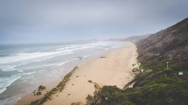 Luftaufnahmen Vom Strand Von Brenton Sea Der Nähe Von Knysna — Stockfoto