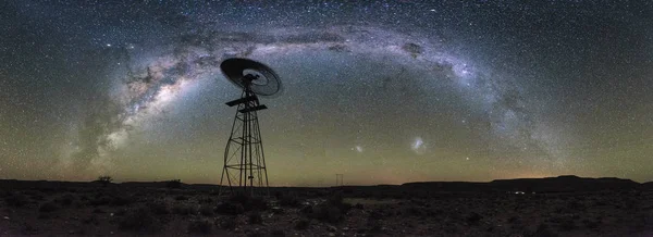 Close Image Windpump Windmill Windpomp Bright Blue Sky Karoo South — Stock Photo, Image