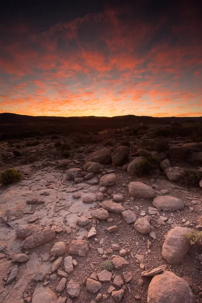 Güney Afrika'da kalahari bölge üzerinde panoramik manzara fotoğraf sayısı