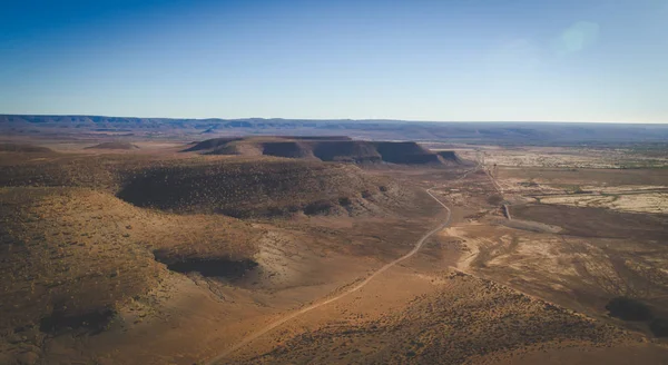 Vista Aerea Panoramica Sulla Foresta Faretre Nieuwoudville Nel Capo Settentrionale — Foto Stock