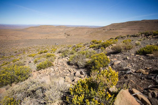 Luchtfoto Uitzicht Karoo Gebied Zuid Afrika — Stockfoto