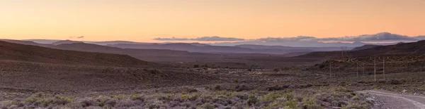 Vista Aerea Panoramica Sulla Regione Del Karoo Sudafrica — Foto Stock