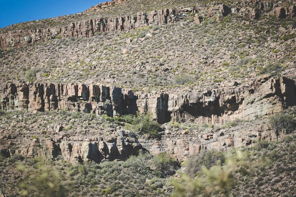 Vista Aérea Panorámica Región Karoo Sudáfrica — Foto de Stock