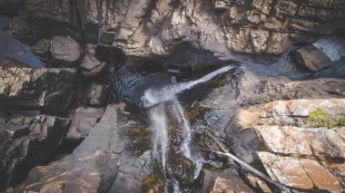 Blyderiver Canyon Mpumalanga province Güney Afrika için üzerinde panoramik görüntü