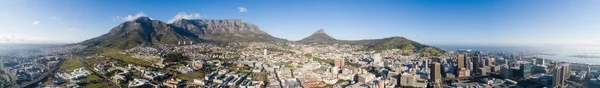 Panorama Luftaufnahme Über Die Stadt Kapstadt Südafrika — Stockfoto