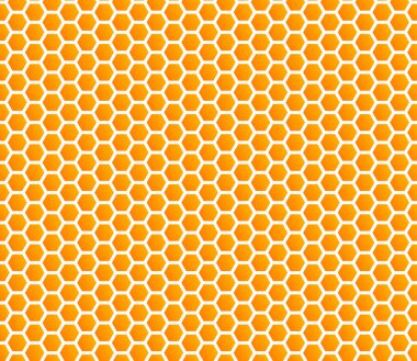 Bal tarak altıgen plan vektör sorunsuz