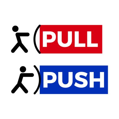 İtme kapı işareti çekin