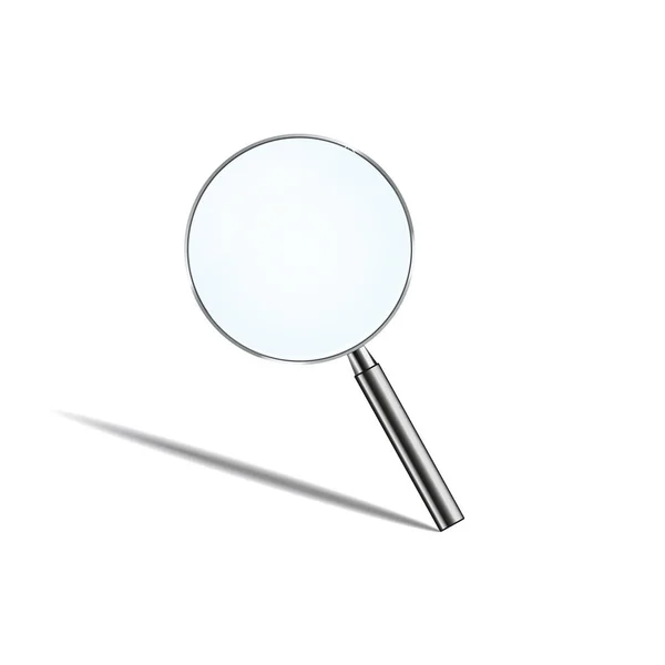 Magnificar vector de vidrio — Vector de stock
