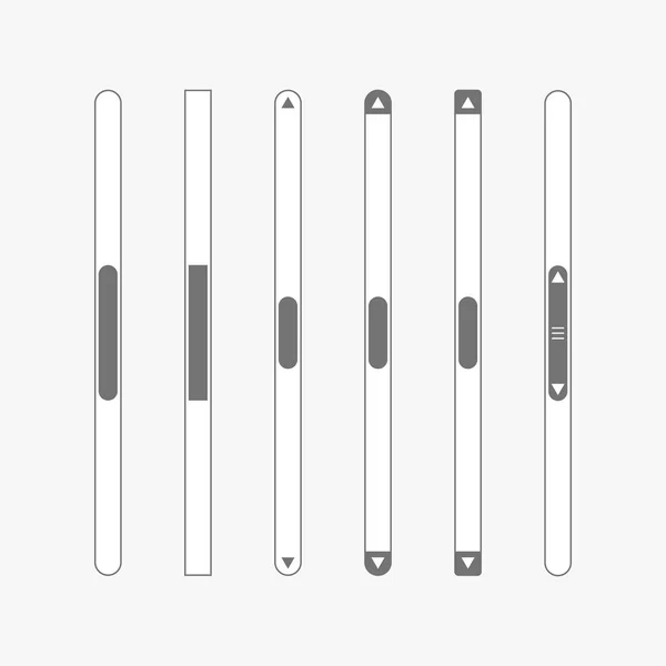 kaydırma çubuğu vektör