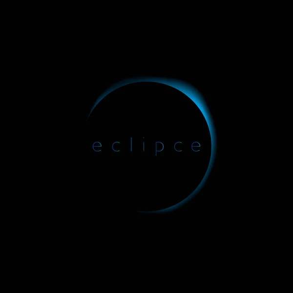 solar eclipse blue