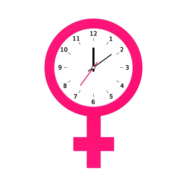 Símbolo del ciclo de menstruación — Archivo Imágenes Vectoriales
