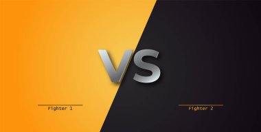 Vs arka plan . Boks yarışması . 