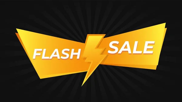 Aanbieding voor Flash Sale promo — Stockvector