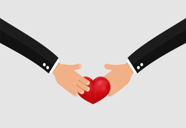 El veren kalp . Bağış kavramı .