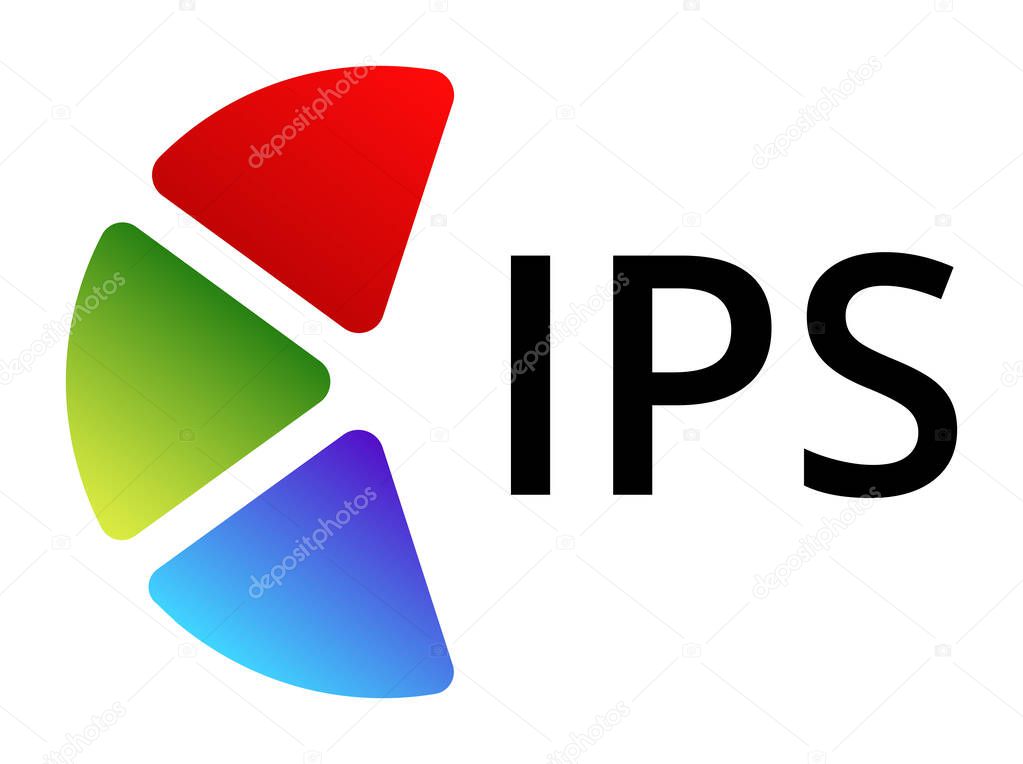Ips logo with four colorful segments in red, green, blue, and purple.