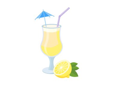 Limon taze meyve suları cam kutsal kişilerin resmi