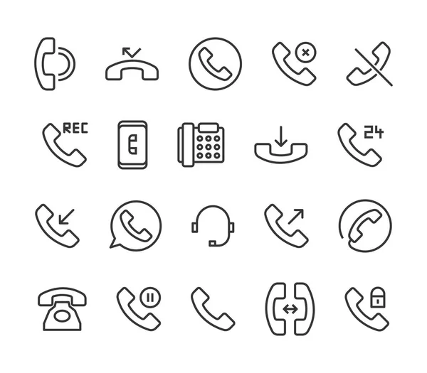 Simple Set Processing Related Vector Line Icons Contains Icons Support — Stock Vector