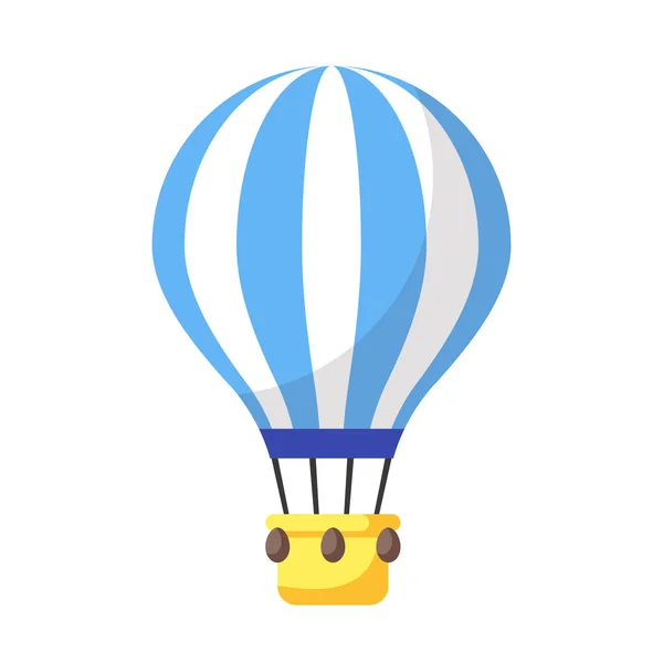 Icône Vectorielle Illustration Ballon Air Chaud — Image vectorielle