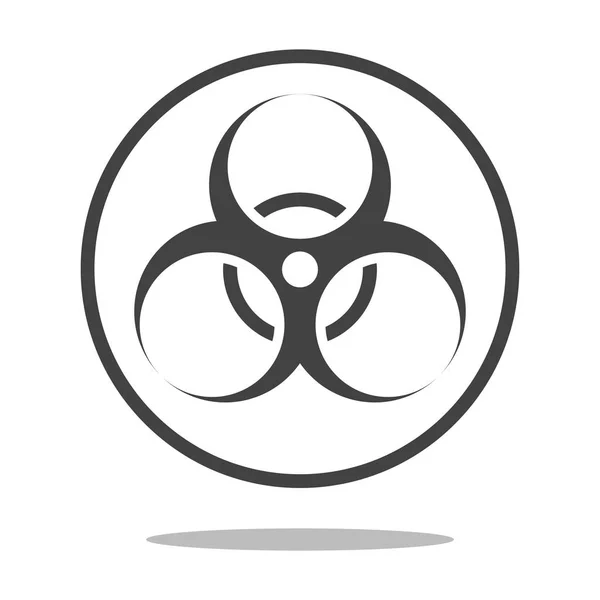 Токсична Безпека Небезпека Небезпека Шкідливе Шкідливе Програмне Забезпечення Вірус Знак — стоковий вектор