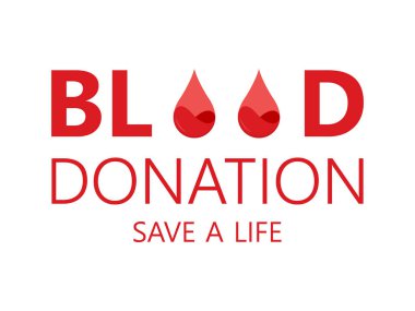 Kan bağışı çanta kalp hayat vektör simge kaydetmek