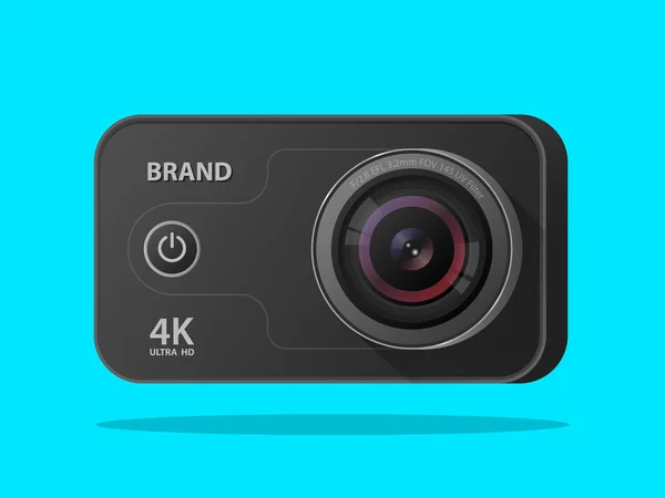 Action Camera Sport Camera Illustration Vectoriel — Image vectorielle