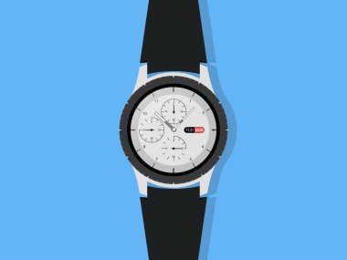 smartwatch simge vektör çizimi