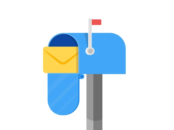 メールボックスのメール アイコン ベクトル — ストックベクタ