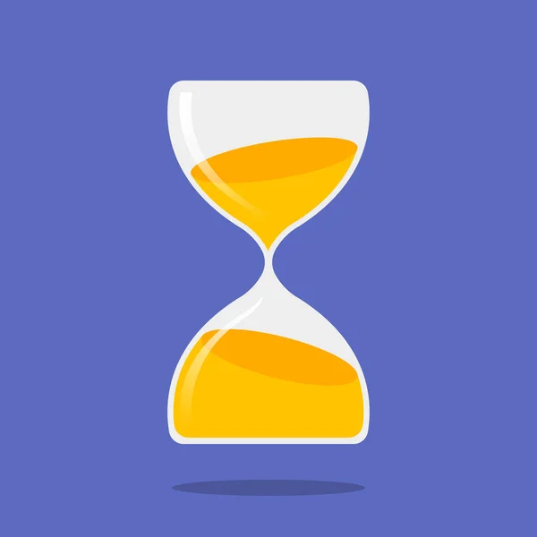 Hourglass Icon Illustration Vector — Stock Vector