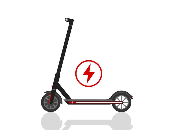 Electric Scooter Icon Icon Illustration Vector — стоковый вектор