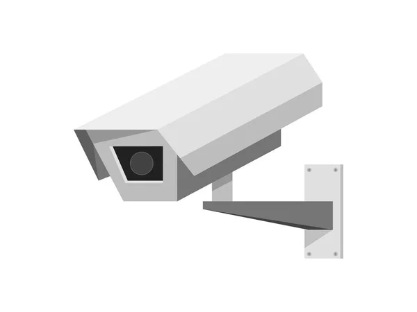 Säkerhet Kameran Ikonen Vektor — Stock vektor