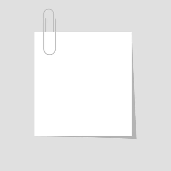 Sticky Note Papier Illustration Vecteur — Image vectorielle