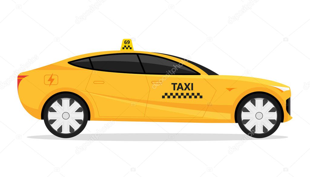 taxi service Illustration Vector