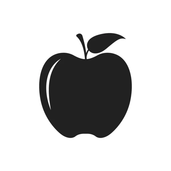 Apple Pictogram Illustratie Vector — Stockvector