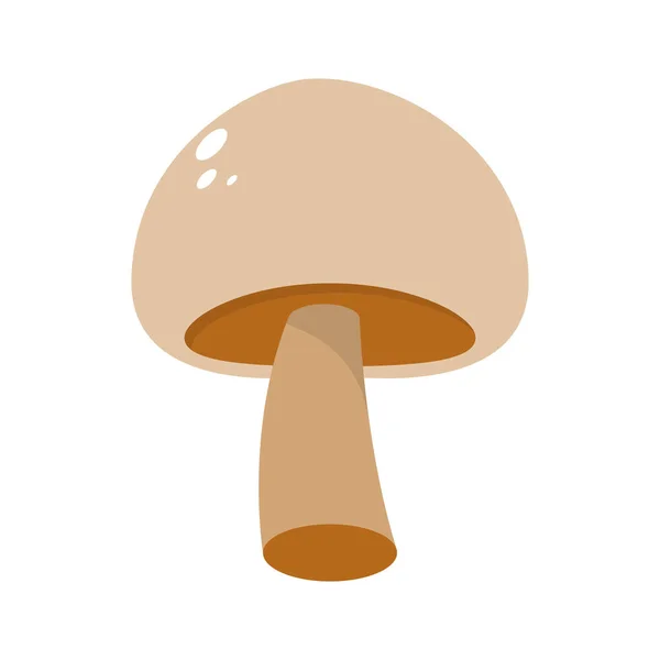 Mushroom Icon Illustration Vector Health — Stock Vector