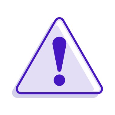 Ünlem işareti Tehlike Uyarı İşareti Vektörü