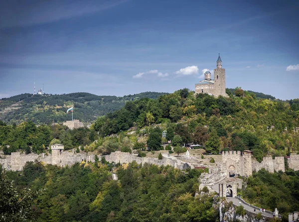 Tsarevets Castle Fortress Famous Landmark View Veliko Tarnovo Bulgaria — Stock Photo, Image