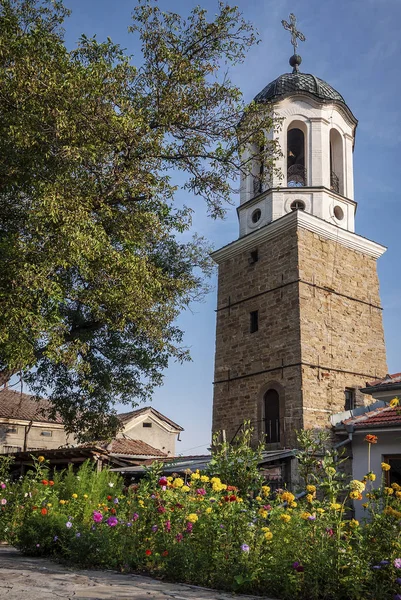 Liten Ortodoks Kirke Utvendig Veliko Tarnovo Gamle Bybulgaria – stockfoto