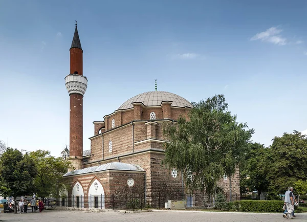 Wahrzeichen Der Banya Bashi Moschee Der Zentralen Sofia Stadt Bulgarien — Stockfoto