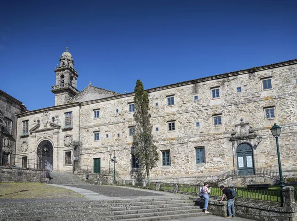 Histórico Casco Antiguo Edificio Santiago Compostela España —  Fotos de Stock