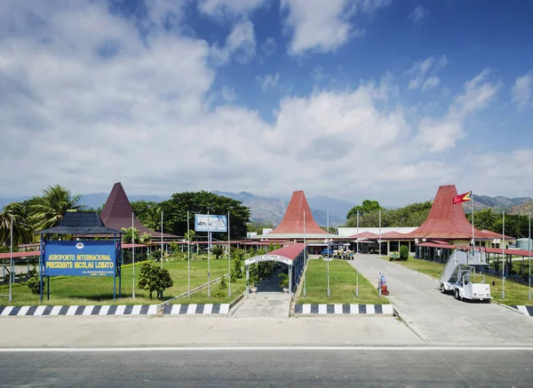 Nicolau Lobito Aeropuerto Internacional Exterior Dili Timor Oriental — Foto de Stock