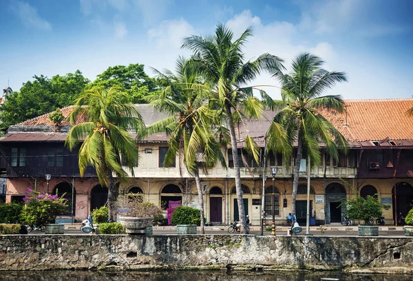 Edifícios Arquitetura Colonial Holandesa Cidade Velha Jacarta Indonésia — Fotografia de Stock