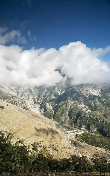 Albania Sul Paisagem Paisagística Paisagem Paisagem Paisagística Dia Ensolarado Perto — Fotografia de Stock